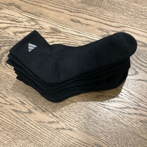 NWOT Adidas Women’s Athletic Quarter Socks 6-Pack